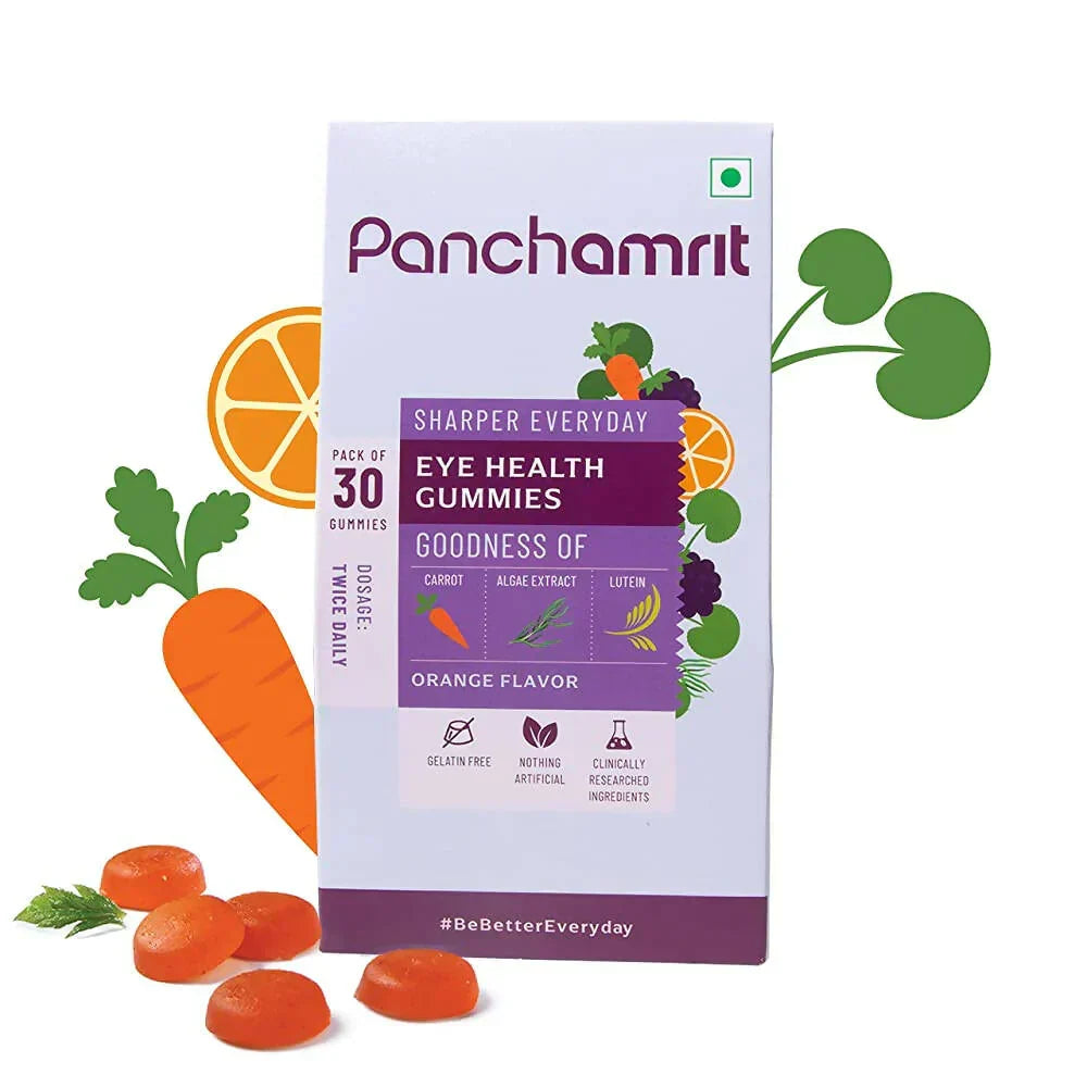 Panchamrit Eye Health Gummies - Vitamins & Minerals, 30 Gummies