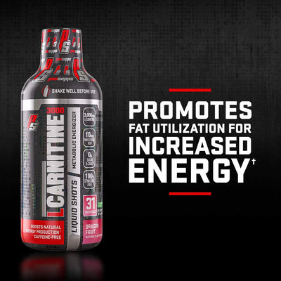 ProSupps L-Carnitine 3000 Stimulant Free Liquid Shots, Berry - 31 Servings - Image 3
