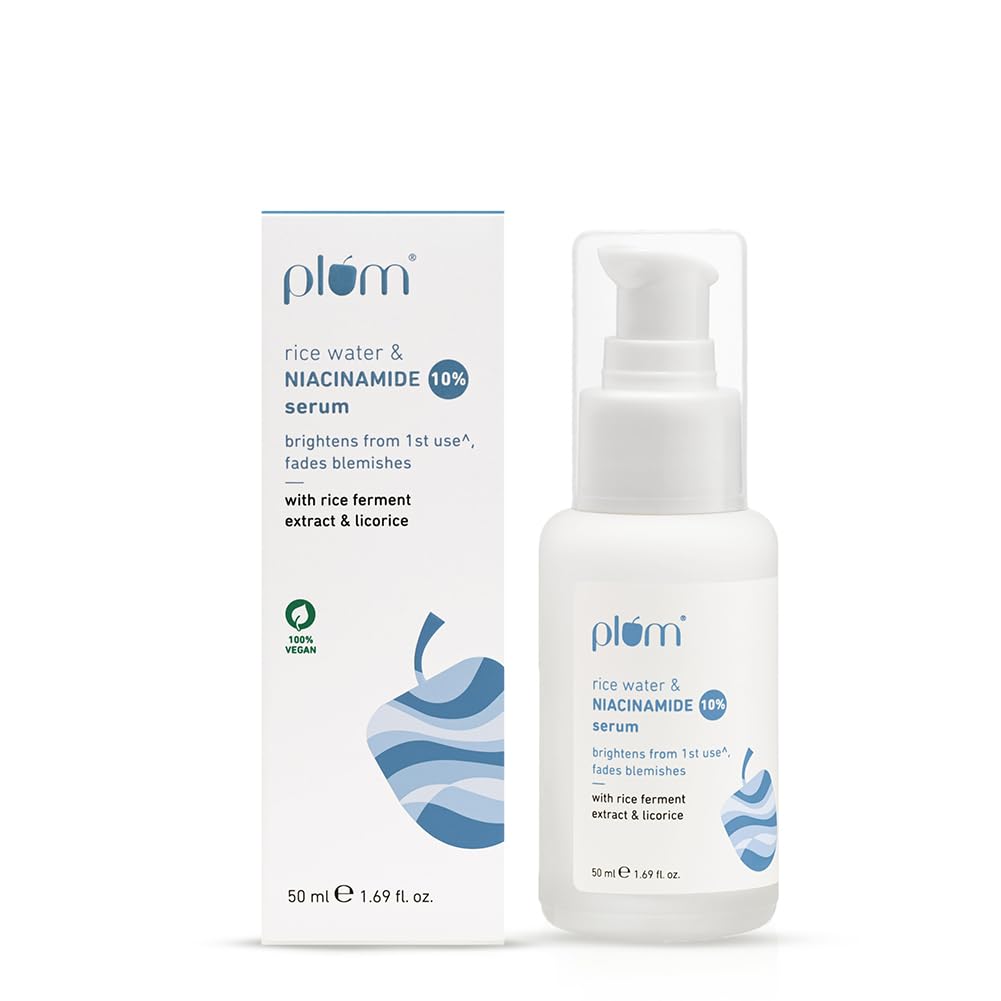 Plum Rice Water & 10% Niacinamide Serum | 50ml |