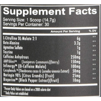 Redcon1 Total War Pre-Workout Powder, Rainbow Candy Flavour - 30 Servings - Image 3