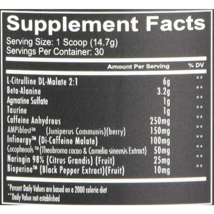 Redcon1 Total War Pre-Workout Powder, Rainbow Candy Flavour - 30 Servings - Image 3