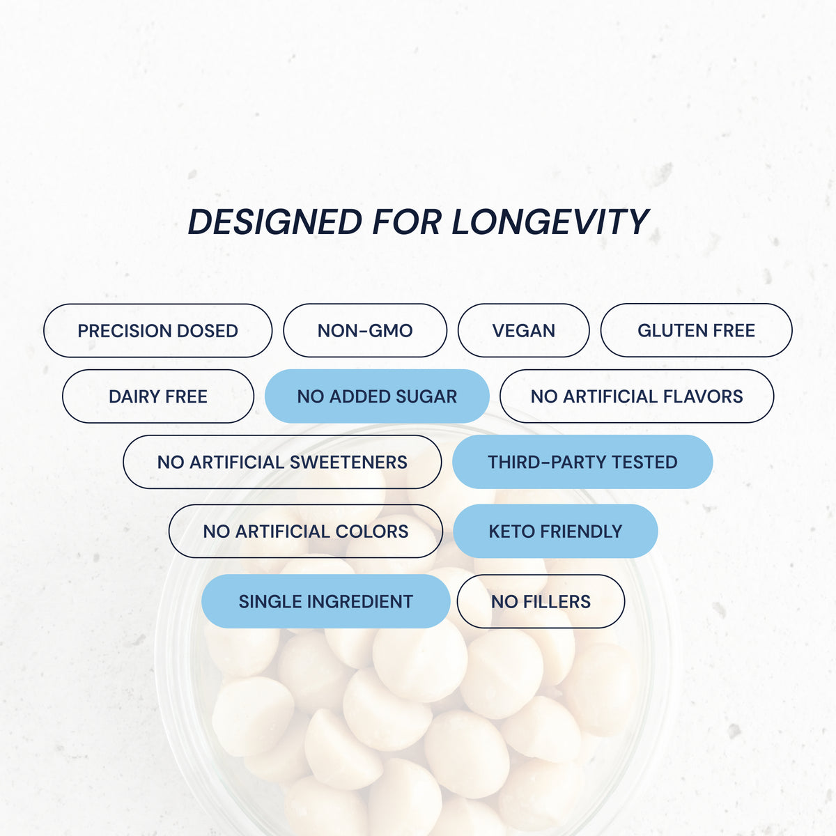 Blueprint Raw Macadamias - 100% Pure, Nutrient-Dense Snack - 4 Servings