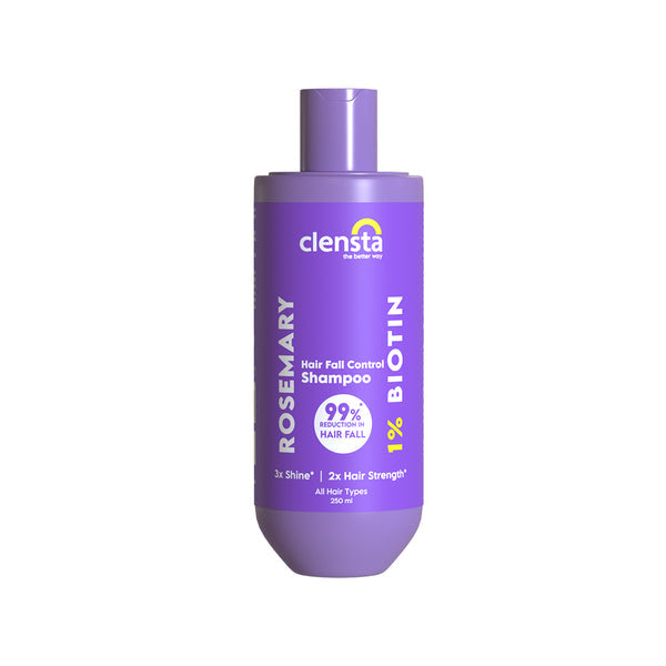 Clensta Rosemary Hair Fall Control Shampoo - 250ml