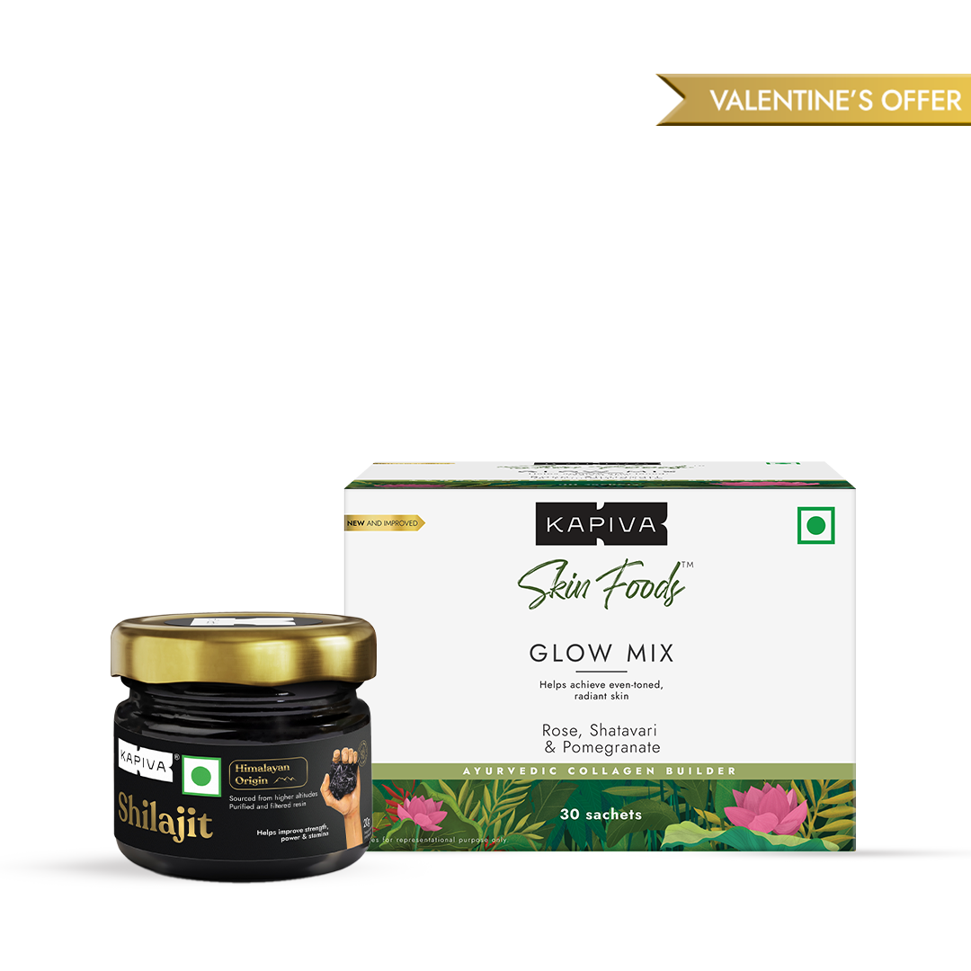 Valentine’s Energy & Glow Combo : Himalayan Shilajit and Glow Mix