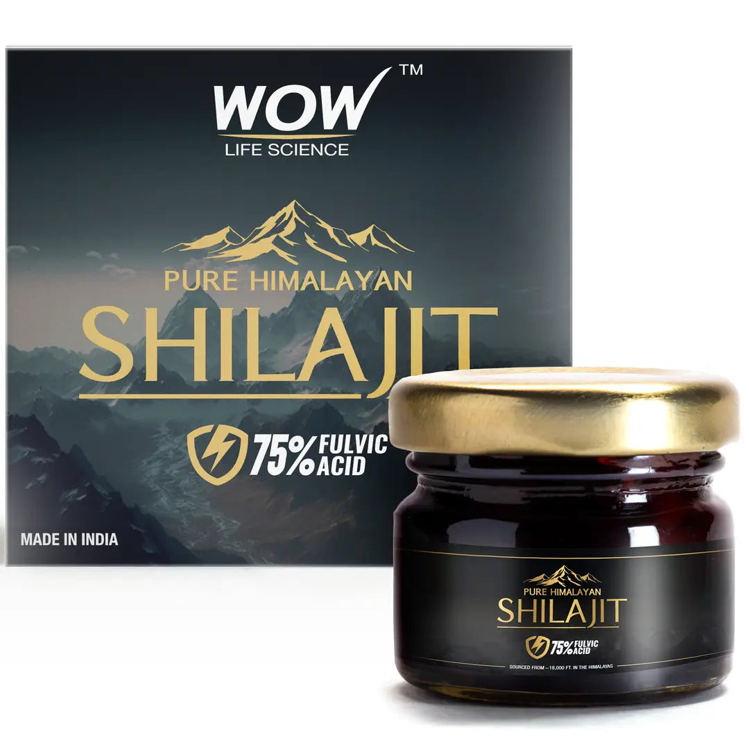 Wow Life Science Himalayan Shilajit 75%FulvicAcid 20g