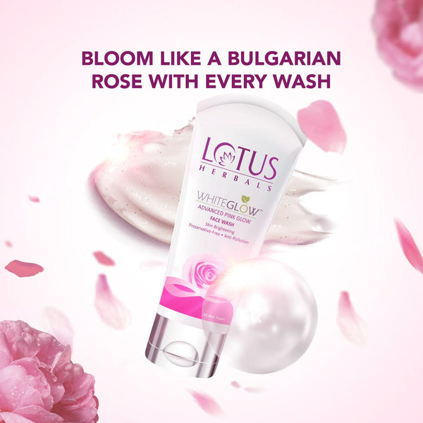 Lotus Herbal Whiteglow Advance Pink Glow Face Wash - 100g - Image 2