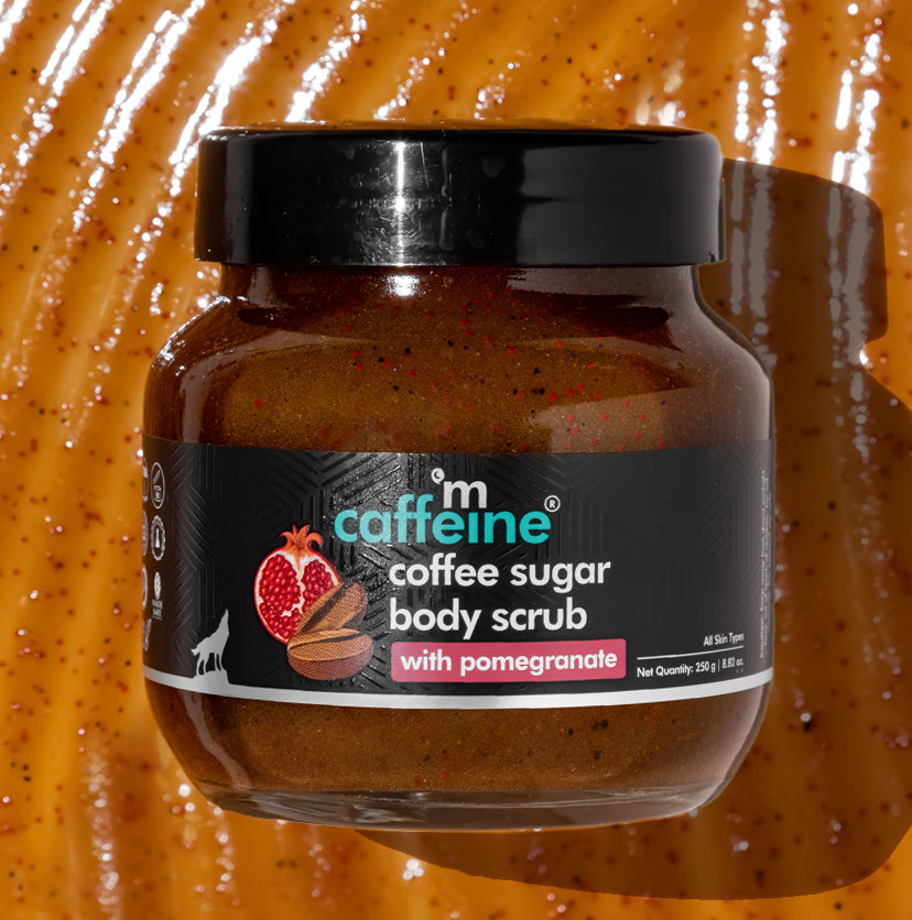 mCaffeine Coffee Sugar Body Scrub with Pomegranate - 250g