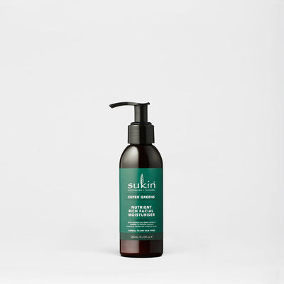 Sukin Supergreens Nutrient Rich Facial Moisturiser, 125 Ml