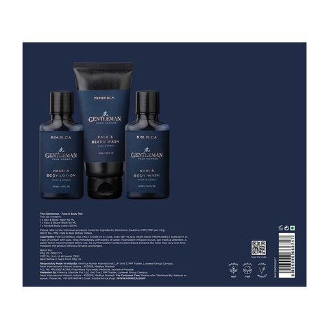 KIMIRICA The Gentleman Bath Care Trio