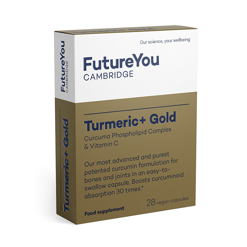 FutureYou Cambridge Turmeric Gold - Curcuma Phospholipid Complex - Vegan - 28 Days