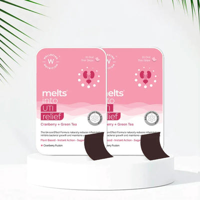 Wellbeing Nutrition Melts UTI Relief - Cranberry Fusion Flavour Oral Strips - Image 7