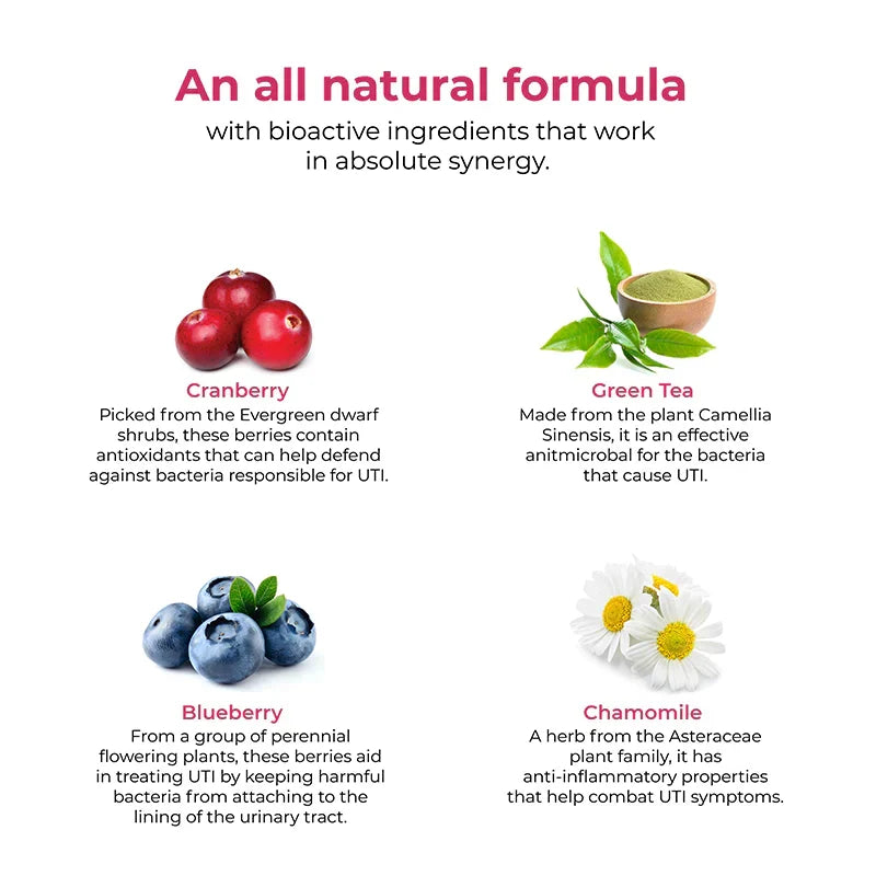 Wellbeing Nutrition Melts UTI Relief - Cranberry Fusion Flavour Oral Strips - Image 5