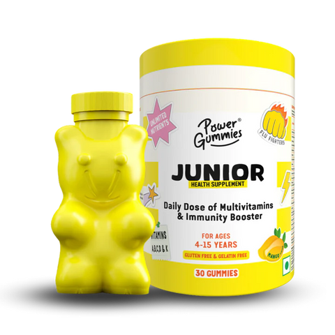 Nature's Truth Kids Black Elderberry With Vitamin C, Zinc +  Power Gummies Junior Daily Dose Of Multivitamin And Immunity Booster 30 Gummies