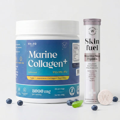 Valeo Marine Collagen and Well being Skin Fuel Combo
