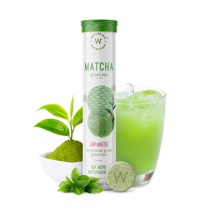 Wellbeing Nutrition Matcha Green Tea - Functional Drink & Hydration Aid