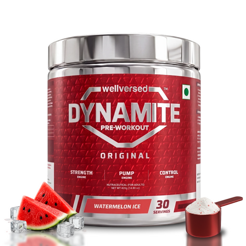 Wellversed Dynamite Pre-Workout Watermelon Ice (420g)