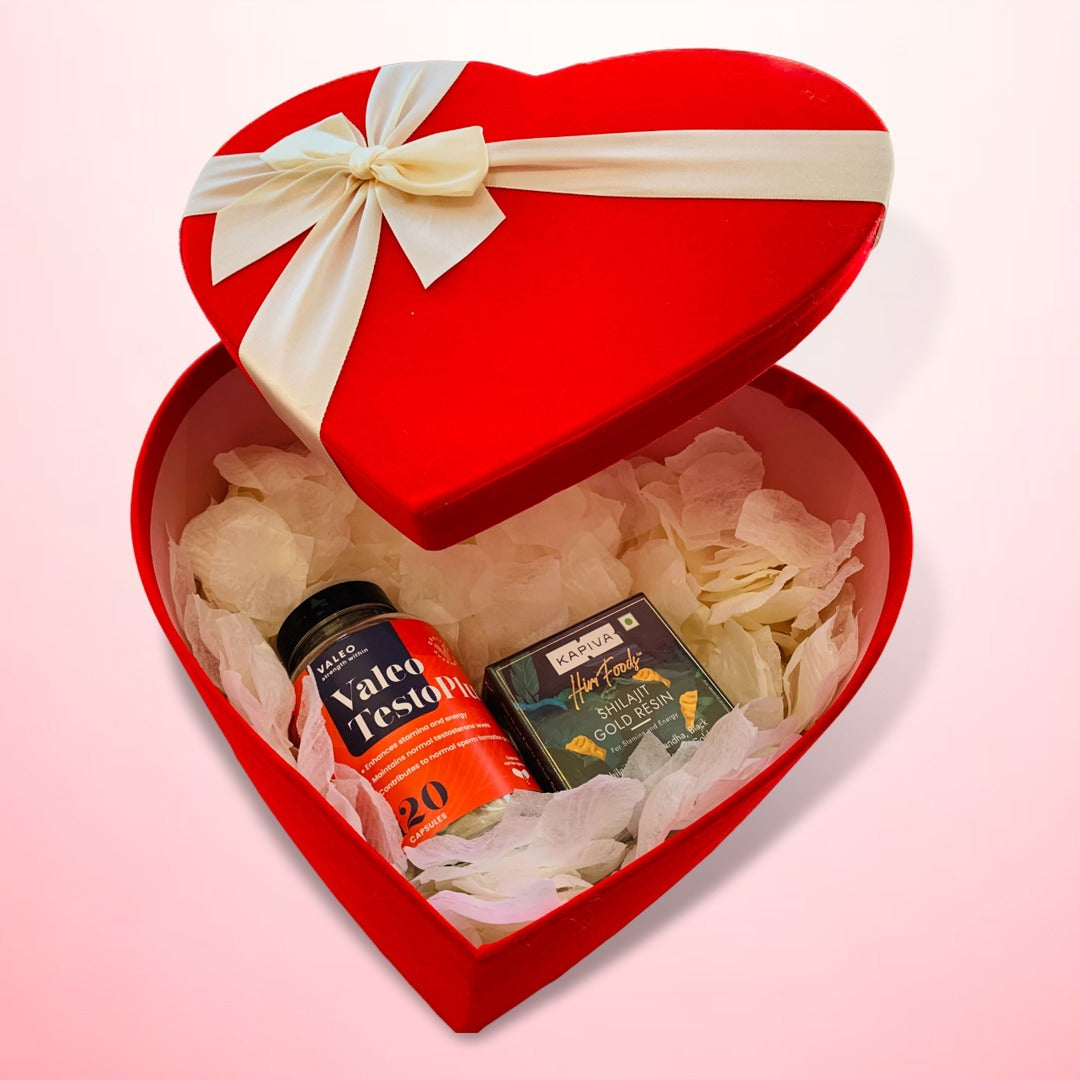 Valentine's Day Vitality Gift Set For Men (FREE RED HEART BOX)