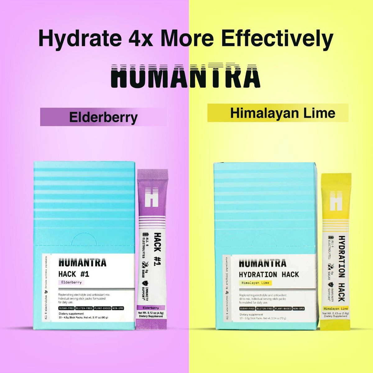 Humantra Buy Humantra Electrolyte Elderberry 90g and Humantra Electrolyte ...