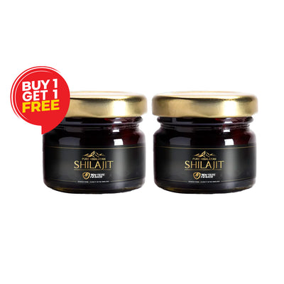 Wow Life Science Himalayan Shilajit 75% Fulvic Acid 20g Buy One Get One