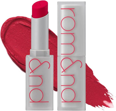 rom&nd Zero Matte Lipstick 3g, 11 SUNLIGHT, Intense Color, Highly Pigmented, Last All Day, Weightless, Smooth Velvet Texture, Matte Finish, Without Drying or Flaking, Ultra-Adhesive Formula