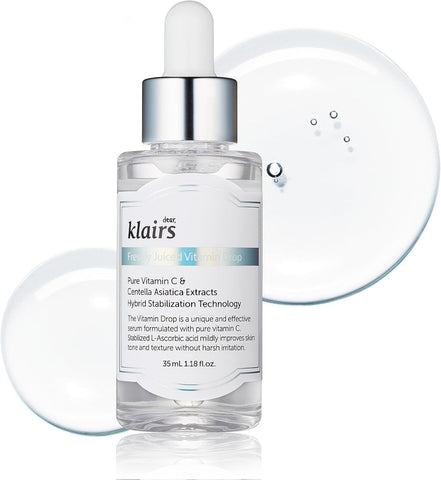 Klairs [ ] Freshly Juiced Vitamin Drop, 5% pure vitamin C, vitamin C serum, 35ml, 1.18oz