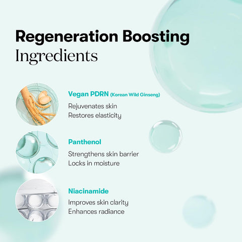 VT COSMETICS PDRN Hydrogel Mask(33gx4ea) | Intensive Nourishing, Rejuvenating Face Mask, Skin Repair & Elasticity Boost, Overnight Melting Mask, Improves Radiant, Korean Facial Mask - Image 4