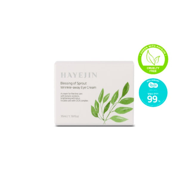 Hayejin Blessing of Sprout Wrinkle-away Eye Cream - 35 ml - Image 7