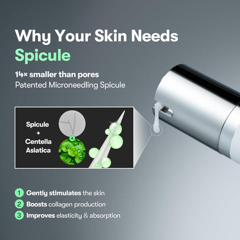 VT COSMETICS CICA Reedle Shot 700 | Spicule Microneedling Serum for Pore Care&Exfoliation, Exosome&Centella Asiatica for Glass Skin, Acne&Blemish Care, Korean Skin Booster (1 Fl Oz / 30ml) - Image 5