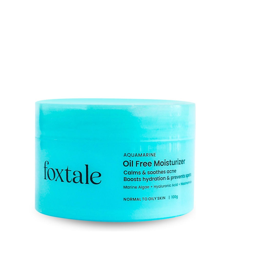 Foxtale Aquamarine Oil Free Moisturizer - Face Moisturiser - 50ml - Image 6