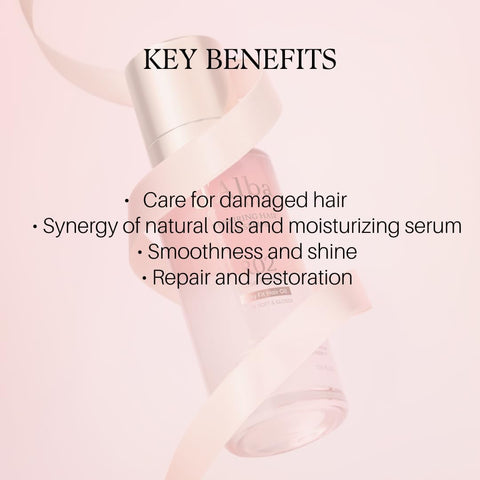 d'Alba Professional Repairing Hair Oil Serum Lightweight Leave-In Oil for Dry, Damaged Hair, Deep Nourish & Gloss Finish with Keratin Complex & Amino Acids, Vegan formula 75ml - Image 4