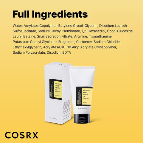 Cosrx Advanced Snail Mucin Gel Cleanser 150 Ml - Image 8