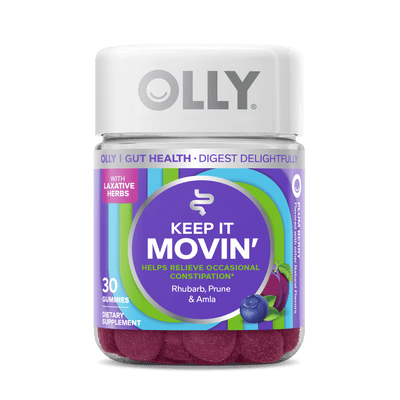 OLLY Keep it Moving Constipation Relief 30 Gummies
