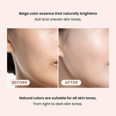 TIRTIR Mask Fit Tone Up Essence | Tinted Moisturizer, All-in-one base, Glass skin look, Deep Hydration, Long-lasting, Natural Coverage, Lightweight, Make-up free look - Image 3