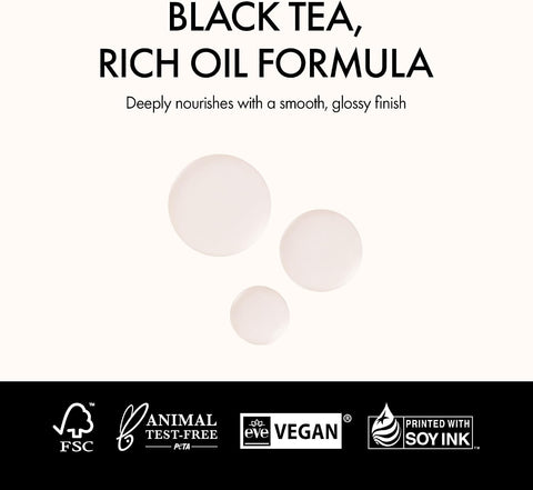 ANILLO Black Tea Nourishing Hair Essence with Green Tea Oil, Protein & Biotin for Nourishment and Shine - Creamy Woody Scent, Vegan, Paraben-Free 50ml / 1.69 fl. Oz - Image 4