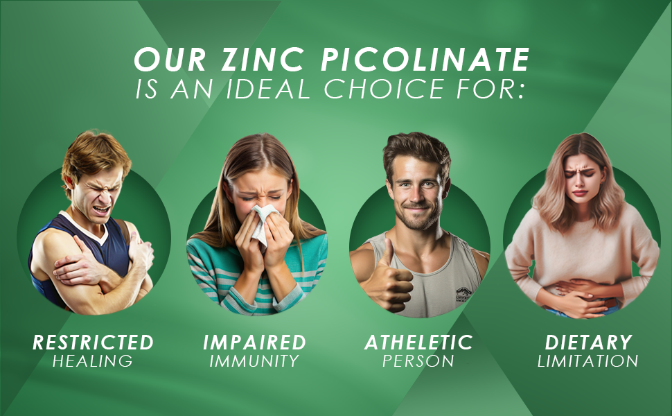Ambrosial Zinc Picolinate 30mg Vegan Capsules - 120 Count - 4