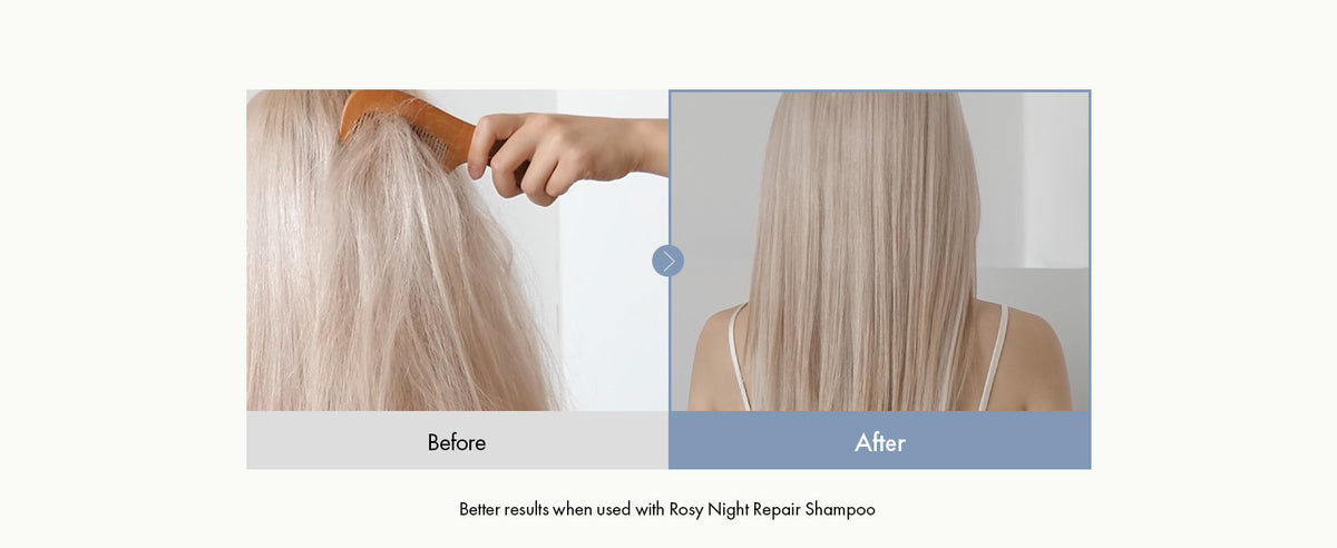 ANILLO Rosy Night Hair Ampoule Treatment - Water-to-Cream Formula, 200ml - 9