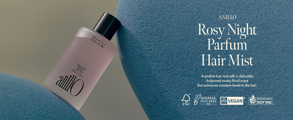 Anillo Rosy Night Vegan Hair Perfume - Floral Musky Scent, 100ml - 1