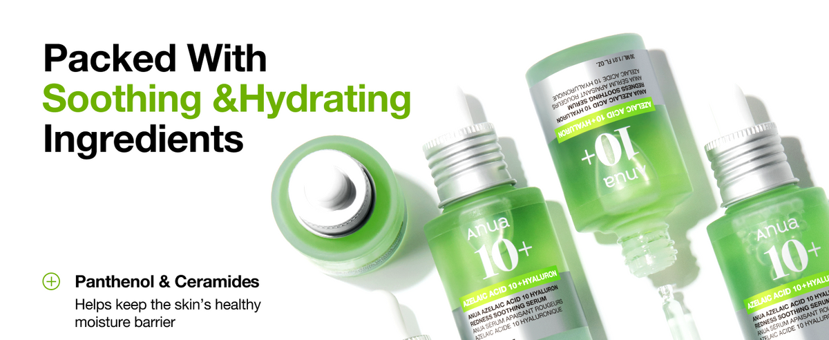 Anua Azelaic Acid 10% Hyaluron Redness Soothing Face Serum, 30ml - 6