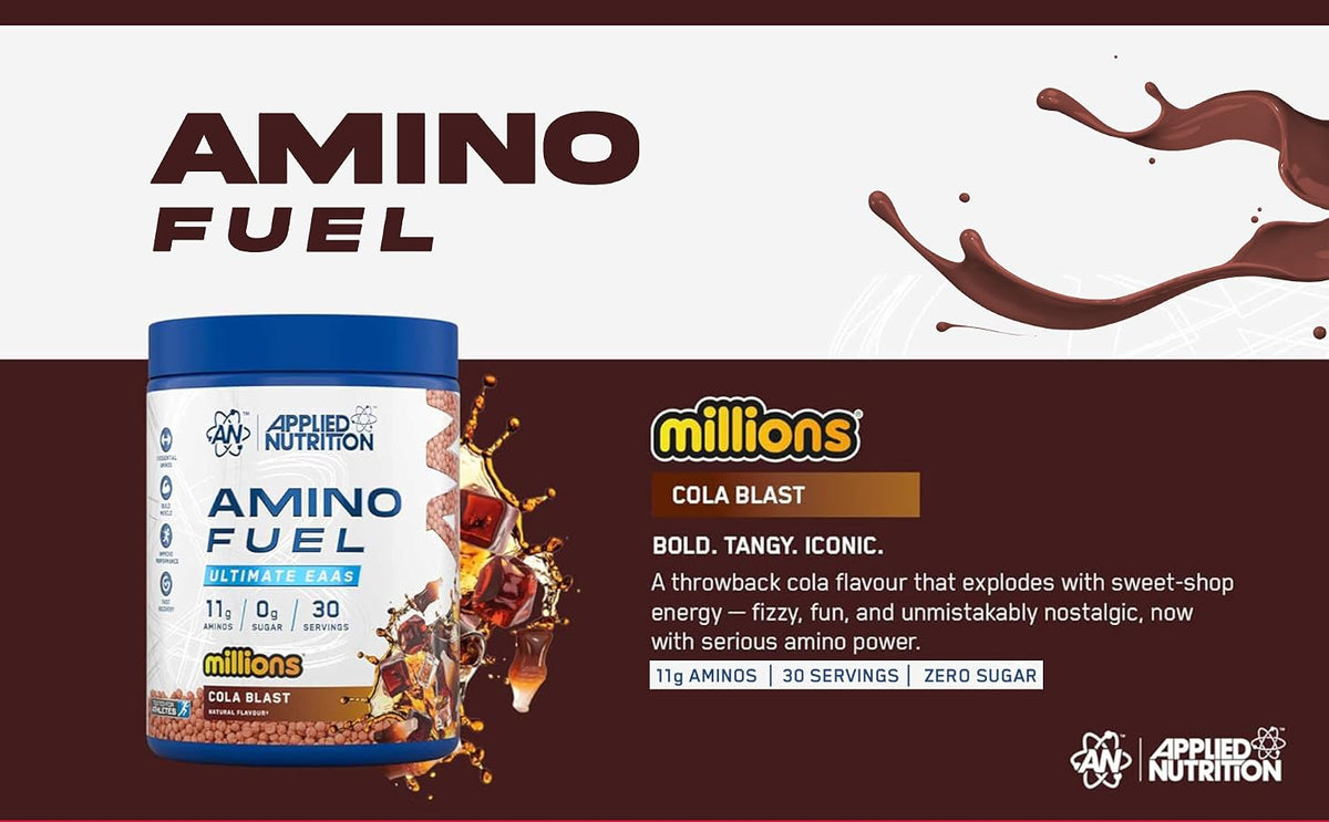 Applied Amino Fuel EAA Fruit Salad - Sports Nutrition Powder, 390g - 5