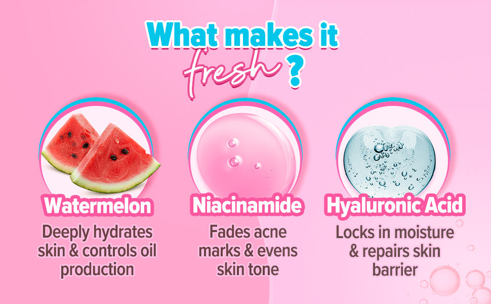 AQUALOGICA Radiance+ Oil-Free Face Moisturiser with Niacinamide & Watermelon - 100g - 2
