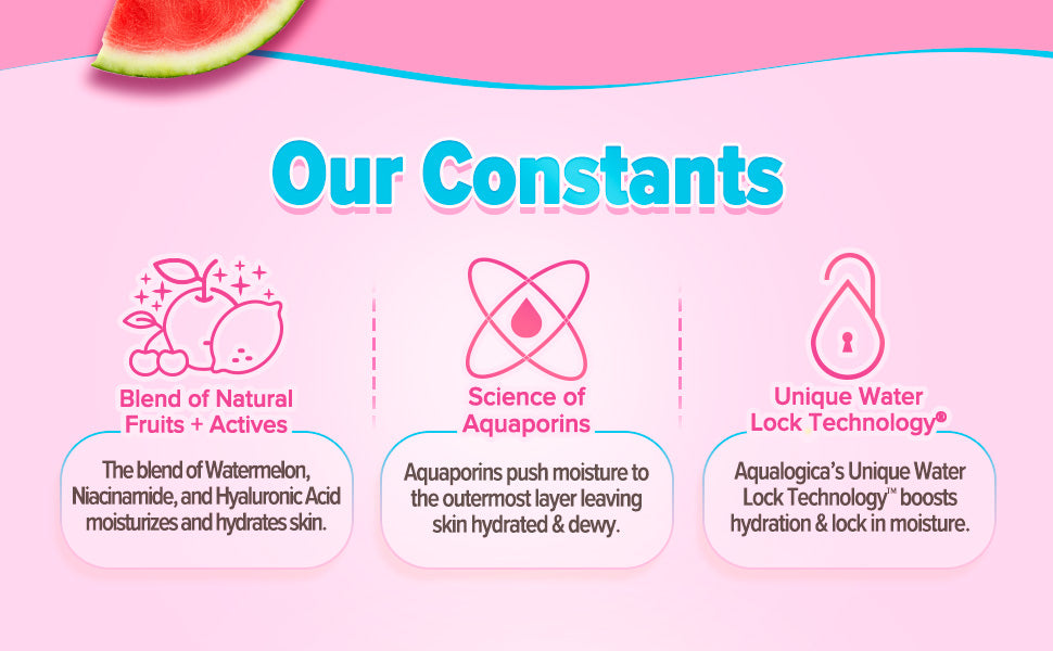 AQUALOGICA Radiance+ Oil-Free Face Moisturiser with Niacinamide & Watermelon - 100g - 5