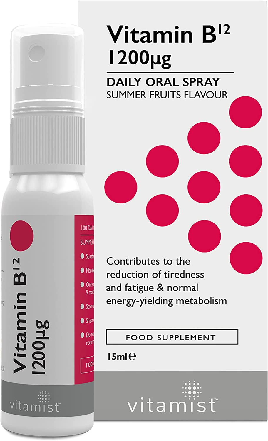 Vitamist Vitamin B12 Spray 1200ug, 13.3ml