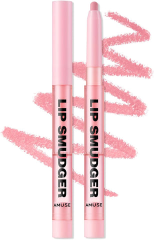 AMUSE Lip Smudger (01 BOKSOONGA) | Matte Creamy Lip Liner & Contour Stick | Long-Lasting, Transfer-Proof, Multi-Use for Lips & Shading, Vegan & Cruelty-Free Lip Care, Korean Beauty