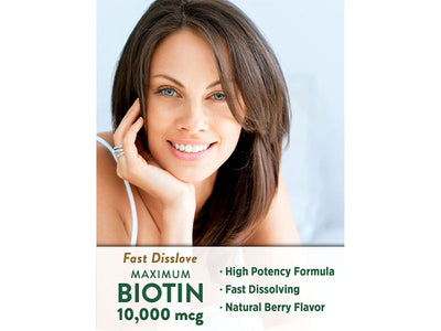 Nature's Truth Biotin Tablets 10,000mcg, 120 Tablets - Vitamins & Minerals - Image 5