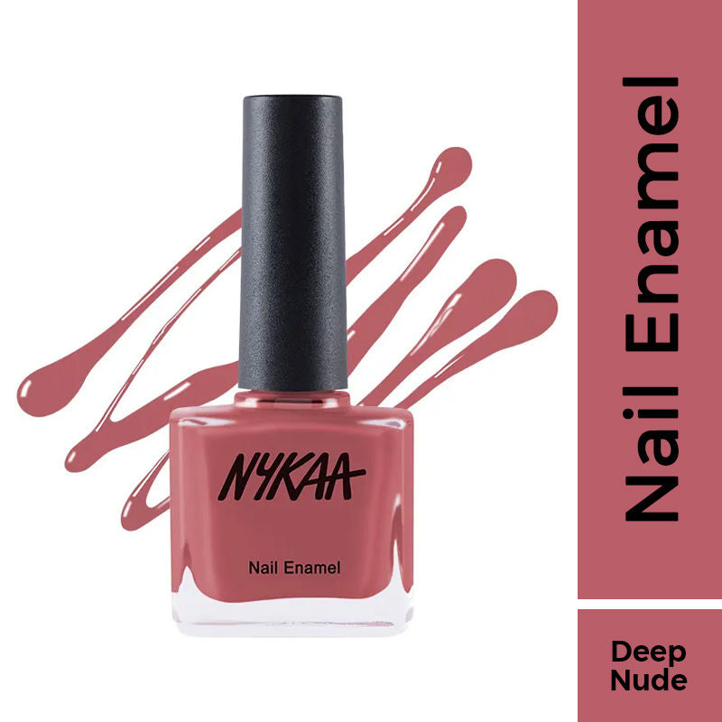Nykaa Pastel Nail Enamel - Marsala Chai 01, Colour Cosmetics, 9 ml - Image 2
