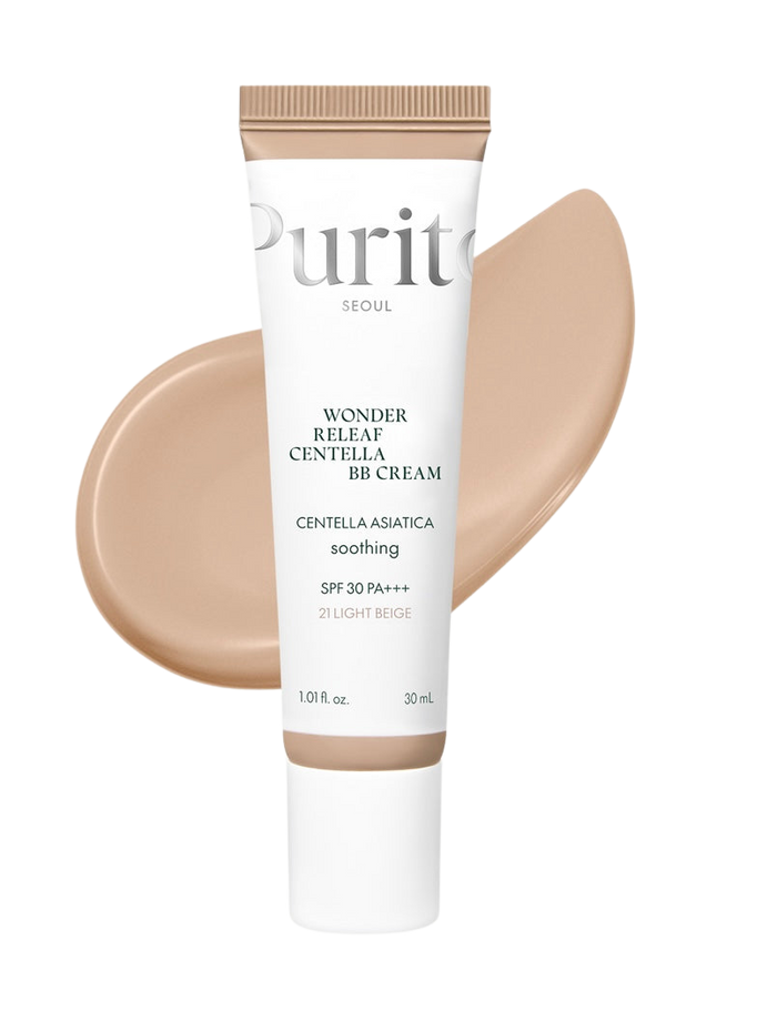 Purito Wonder Releaf Centella BB Cream #21 Light Beige - 30ml