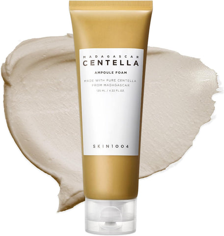 SKIN1004 Madagascar Centella Ampoule Foam, 125mL | Mild and Soothing Face Cleanser with Centella Asiatica Extract | Hydrates and Nourishes Skin | Deep Cleansing Foam