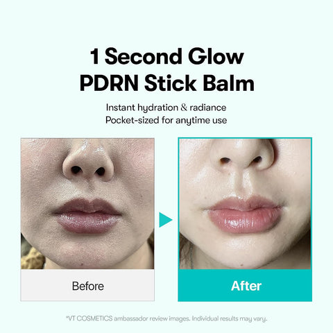VT COSMETICS PDRN Essence Stick Balm | PDRN Collagen Multi Wrinkle Stick, All-in-One Eye & Neck Treatment, Glow Make Up Base & Face Treatment Balm - Image 3
