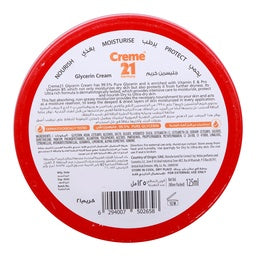 Creme21 Glycerin Body Care Cream - 125ml - Image 2