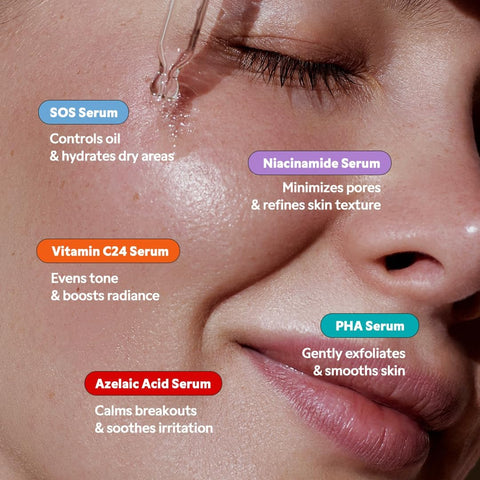 TIRTIR 5 Actives Power Serums Kit – Korean Skin Care Set with Vitamin C, Niacinamide, Azelaic & Hyaluronic Acid, Hydrating Serum, Radiance Boost, Nourishment, Travel Essentials, Skincare Gift - Image 5
